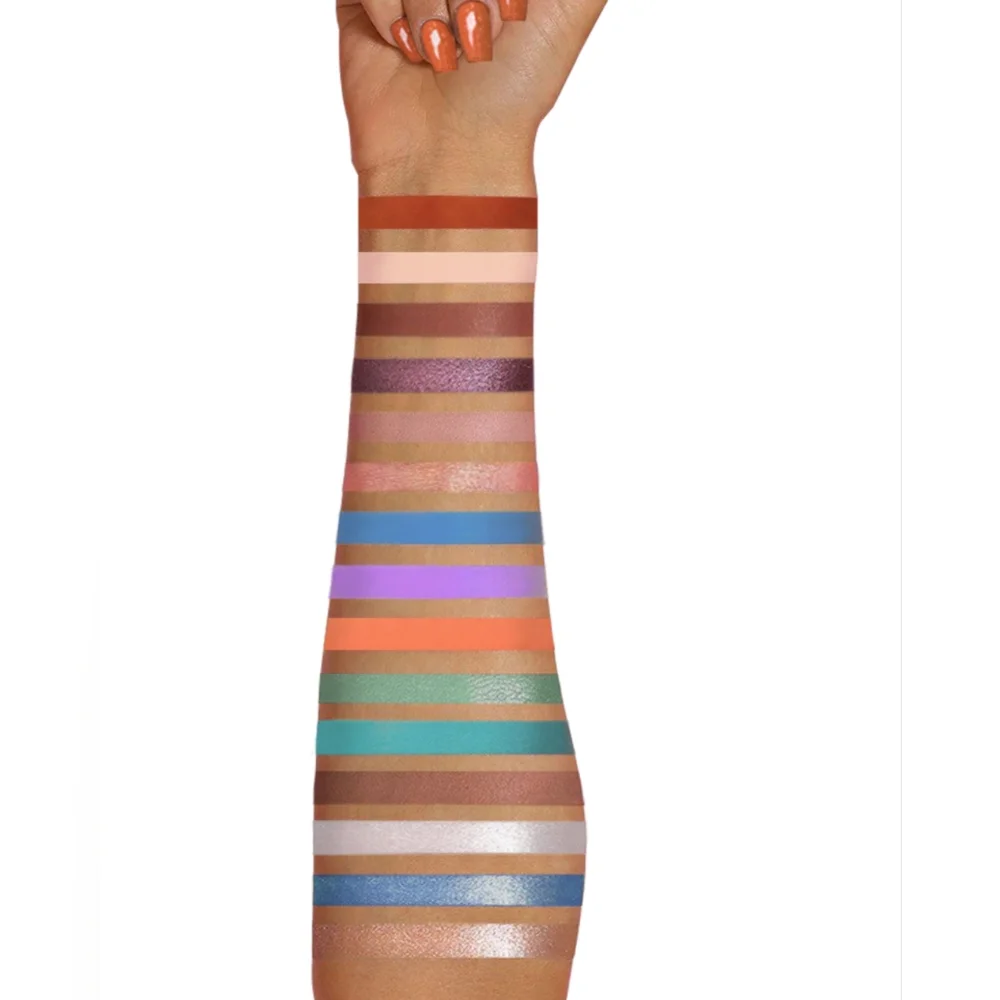 Wanderlust Eyeshadow Palette - Bold and Bright Collection